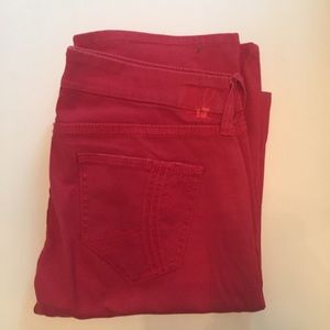 IT Denim Red Skinny Jeans